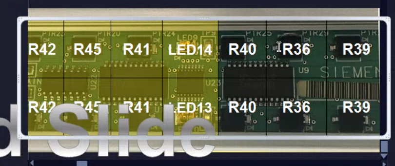 Advanced Service Tool - detection sensor bank labels